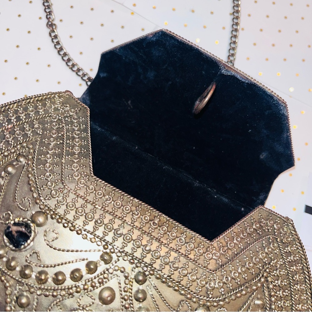 Vintage Brass Bag